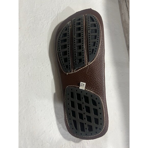 New Men Genuine, Leather Beach, , Sandals, Casual, Flip-Flop Shoes. #3 main image 4